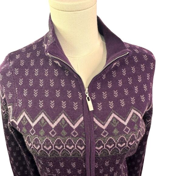 Neve Natalie full zip purple size small - Picture 5 of 8